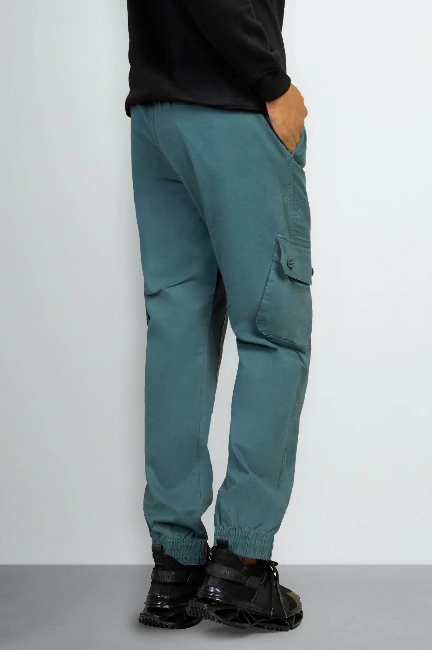 Teal Smart Fit Cargo Pants