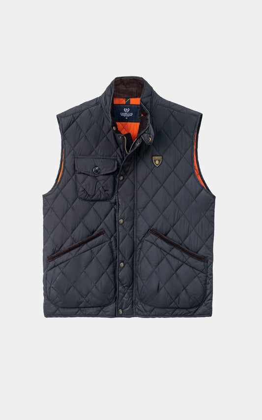 SMART FIT LIGHTWEIGHT SLEEVELESS JACKET BLACK