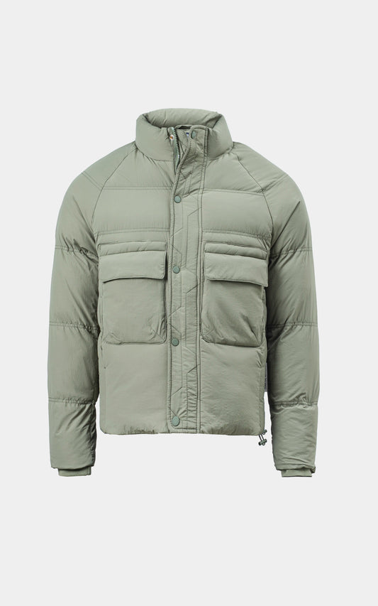 SMART FIT FULLSLEEVE PUFFER JACKET PISTACHIO
